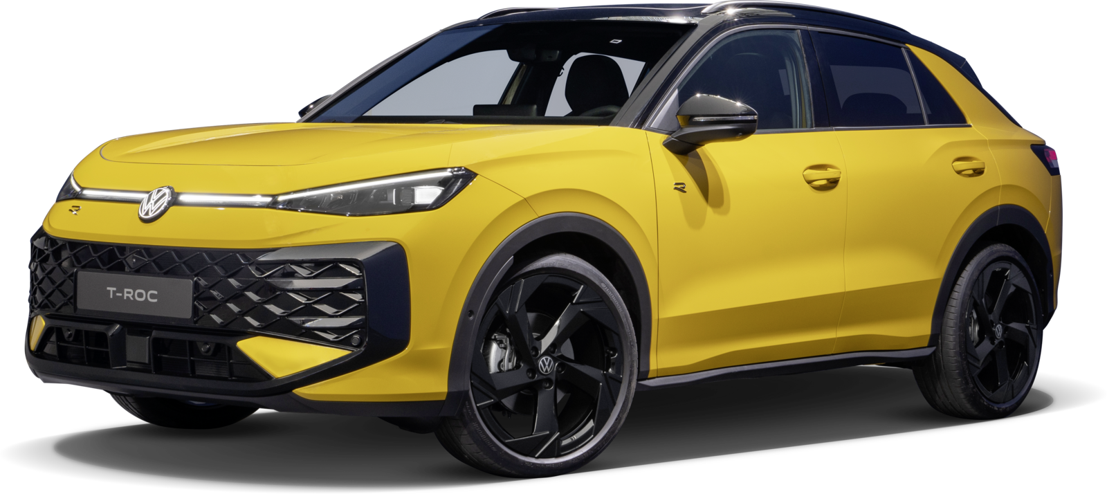 Volkswagen T-Roc amarillo, uno de los coches de ocasión de AMR